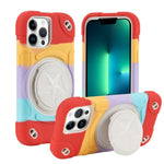 Shield PC Hybrid Silicone Phone Case, For iPhone 14, For iPhone 14 Pro Max, For iPhone 13 Pro Max, For iPhone 13