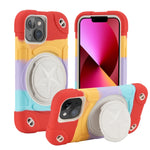Shield PC Hybrid Silicone Phone Case, For iPhone 14, For iPhone 14 Pro Max, For iPhone 13 Pro Max, For iPhone 13