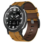 Leather Textured 22mm Watch Band, For Garmin Fenix E 47mm, For Garmin Fenix 8 MIP 47mm, For Garmin Fenix 8 AMOLED 47mm, For Garmin Fenix 7 Pro 47mm, For Garmin Epix Pro 47mm, For Garmin MARQ Athlete Gen 2, For Garmin MARQ Commander                     ...