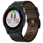 Leather Textured 22mm Watch Band, For Garmin Fenix E 47mm, For Garmin Fenix 8 MIP 47mm, For Garmin Fenix 8 AMOLED 47mm, For Garmin Fenix 7 Pro 47mm, For Garmin Epix Pro 47mm, For Garmin MARQ Athlete Gen 2, For Garmin MARQ Commander                     ...