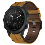 Leather Textured 22mm Watch Band, For Garmin Fenix E 47mm, For Garmin Fenix 8 MIP 47mm, For Garmin Fenix 8 AMOLED 47mm, For Garmin Fenix 7 Pro 47mm, For Garmin Epix Pro 47mm, For Garmin MARQ Athlete Gen 2, For Garmin MARQ Commander                     ...