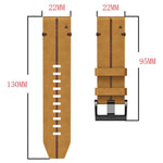 Leather Textured 22mm Watch Band, For Garmin Fenix E 47mm, For Garmin Fenix 8 MIP 47mm, For Garmin Fenix 8 AMOLED 47mm, For Garmin Fenix 7 Pro 47mm, For Garmin Epix Pro 47mm, For Garmin MARQ Athlete Gen 2, For Garmin MARQ Commander                     ...