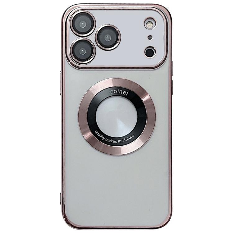 전기 도금 MagSafe TPU 휴대폰 케이스, 아이폰 17e / 16e용, 아이폰 17 프로 맥스용, 아이폰 17 프로용, 아이폰 17용, 아이폰 에어용, 아이폰 16 프로 맥스용