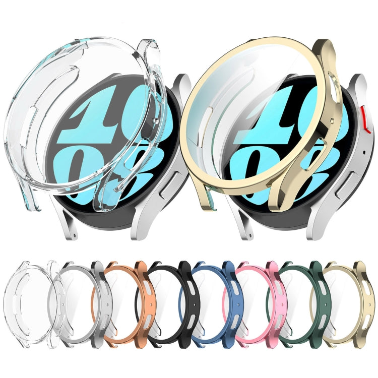 Full Coverage TPU Electroplated Watch Protective Case, For Samsung Galaxy Watch6 44mm, For Samsung Galaxy Watch6 40mm