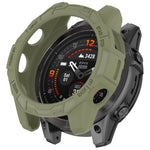Armored TPU Half Wrapped Watch Protective Case, For Garmin Epix Pro / Epix Pro Gen 2 42mm / Fenix 7S / 7S Pro, For Garmin Epix Pro / Epix Pro Gen 2 51mm / Fenix 7X / 7X Pro, For Garmin Epix Pro / Epix Pro Gen 2 47mm / Fenix 7 / 7 Pro