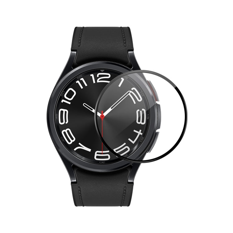 삼성 갤럭시 워치 울트라 47mm / 울트라 2025, 삼성 갤럭시 워치8 클래식 46mm, 삼성 갤럭시 워치8 44mm, 삼성 갤럭시 워치8 40mm용 ENKAY 3D 풀 커버 소프트 PC 엣지 PMMA HD 스크린 필름