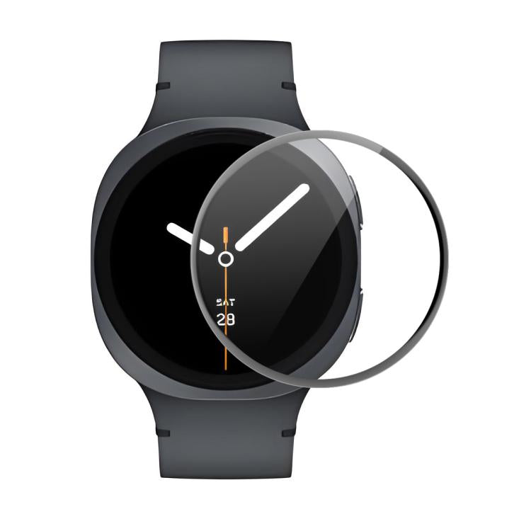 삼성 갤럭시 워치 울트라 47mm / 울트라 2025, 삼성 갤럭시 워치8 클래식 46mm, 삼성 갤럭시 워치8 44mm, 삼성 갤럭시 워치8 40mm용 ENKAY 3D 풀 커버 소프트 PC 엣지 PMMA HD 스크린 필름