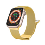밀라노 더블 자석 스틸 메시 시계 밴드, Apple Watch Ultra 49mm용, Apple Watch 8 41mm용, Apple Watch 8 45mm용, Apple Watch SE 2022 40mm용, Apple Watch SE 2022 44mm용, Apple Watch 7 41mm용