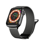 밀란 더블 마그네틱 스틸 메시 시계 밴드, Apple Watch 5 40mm용, Apple Watch 4 44mm용, Apple Watch 4 40mm용, Apple Watch 3 38mm용, Apple Watch 3 42mm용, Apple Watch 2 42mm용