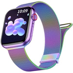 밀란 더블 마그네틱 스틸 메시 시계 밴드, Apple Watch 5 40mm용, Apple Watch 4 44mm용, Apple Watch 4 40mm용, Apple Watch 3 38mm용, Apple Watch 3 42mm용, Apple Watch 2 42mm용