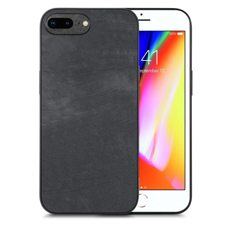 빈티지 가죽 PC 백 커버 휴대폰 케이스, 아이폰 7 Plus / 8 Plus용, 아이폰 6 Plus / 6s Plus용, 아이폰 6 / 6s용