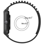 20mm 구멍 통기성 3D 도트 실리콘 시계 밴드, 삼성 갤럭시 워치 4 클래식 42mm용, 삼성 갤럭시 워치 액티브 2 44mm용, 삼성 갤럭시 워치 액티브 2 40mm용