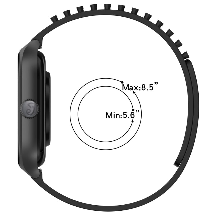 20mm 구멍 통기성 3D 도트 실리콘 시계 밴드, 삼성 갤럭시 워치 5 44mm용, 삼성 갤럭시 워치 5 프로 45mm용, 삼성 갤럭시 워치 5 40mm용
