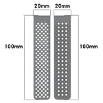 20mm 구멍 통기성 3D 도트 실리콘 시계 밴드, 삼성 갤럭시 워치 4 클래식 42mm용, 삼성 갤럭시 워치 액티브 2 44mm용, 삼성 갤럭시 워치 액티브 2 40mm용
