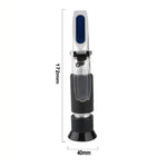RZ120 정품 굴절계 맥주 브릭스 맥아당 알코올 비중 휴대용 도구 하이드로미터