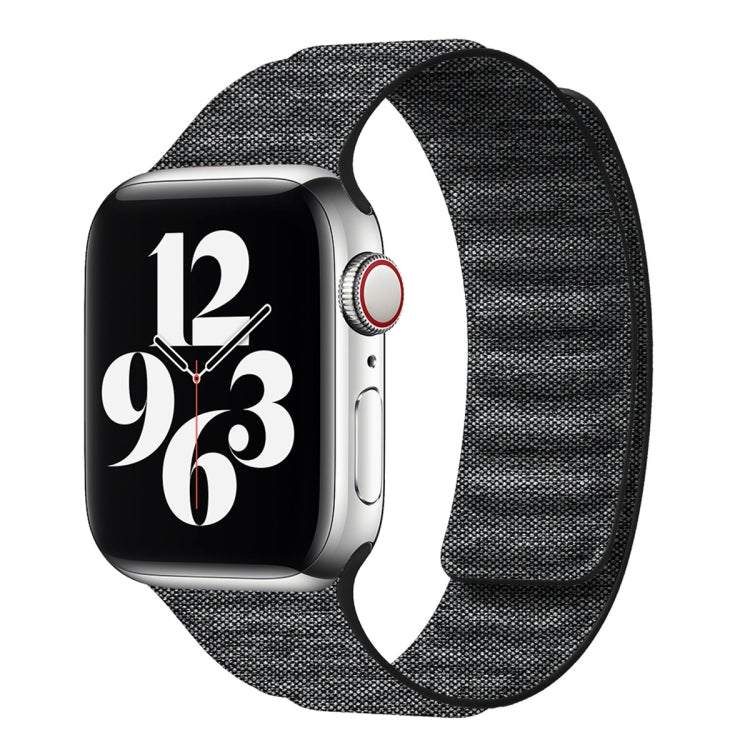 데님 마그네틱 시계 밴드, Apple Watch Ultra 49mm용, Apple Watch 8 41mm용, Apple Watch 8 45mm용, Apple Watch SE 2022 40mm용, Apple Watch SE 2022 44mm용, Apple Watch 7 41mm용, Apple Watch 7 45mm용, Apple Watch SE 40mm용