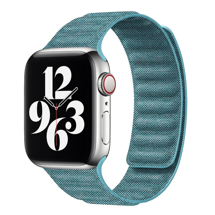 데님 마그네틱 시계 밴드, Apple Watch Ultra 49mm용, Apple Watch 8 41mm용, Apple Watch 8 45mm용, Apple Watch SE 2022 40mm용, Apple Watch SE 2022 44mm용, Apple Watch 7 41mm용, Apple Watch 7 45mm용, Apple Watch SE 40mm용