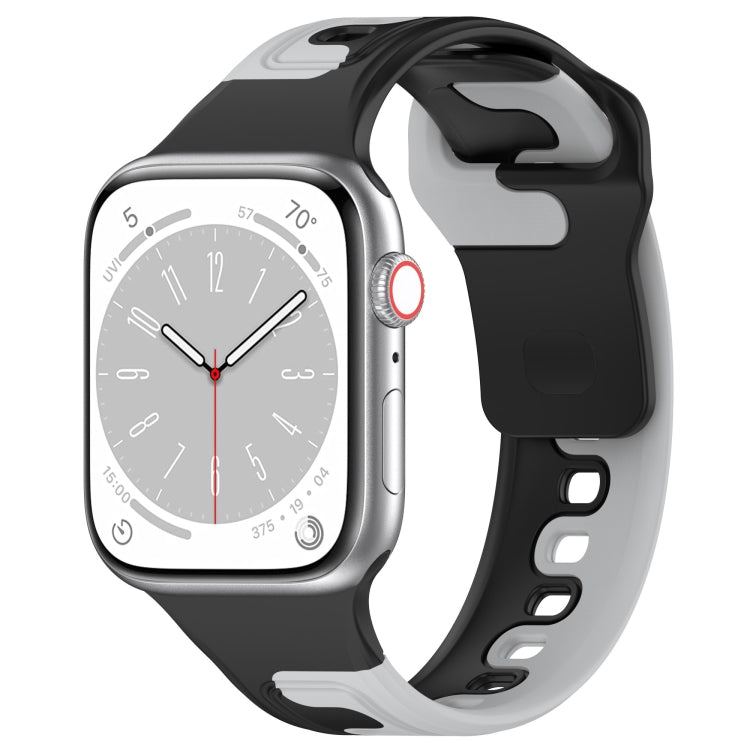 투톤 실리콘 시계줄, Apple Watch 42mm용, Apple Watch 38mm용