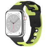 투톤 실리콘 시계줄, Apple Watch 42mm용, Apple Watch 38mm용