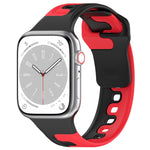 투톤 실리콘 시계줄, Apple Watch 42mm용, Apple Watch 38mm용