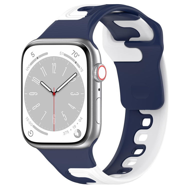 투톤 실리콘 시계줄, Apple Watch 42mm용, Apple Watch 38mm용