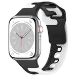 투톤 실리콘 시계줄, Apple Watch 42mm용, Apple Watch 38mm용