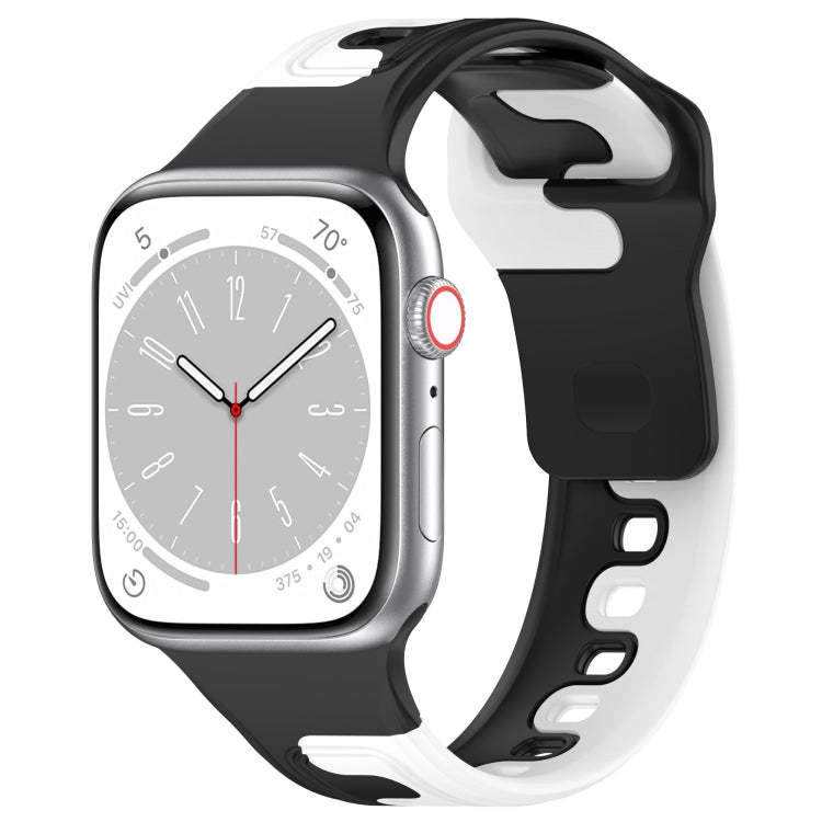 투톤 실리콘 시계줄, Apple Watch 42mm용, Apple Watch 38mm용