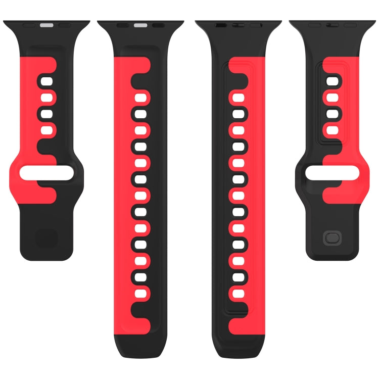 투톤 실리콘 시계줄, Apple Watch 42mm용, Apple Watch 38mm용