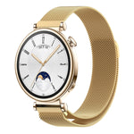 Milan Magnetic Steel Mesh Watch Band, For Huawei Watch GT4 46mm, For Huawei Watch GT4 41mm