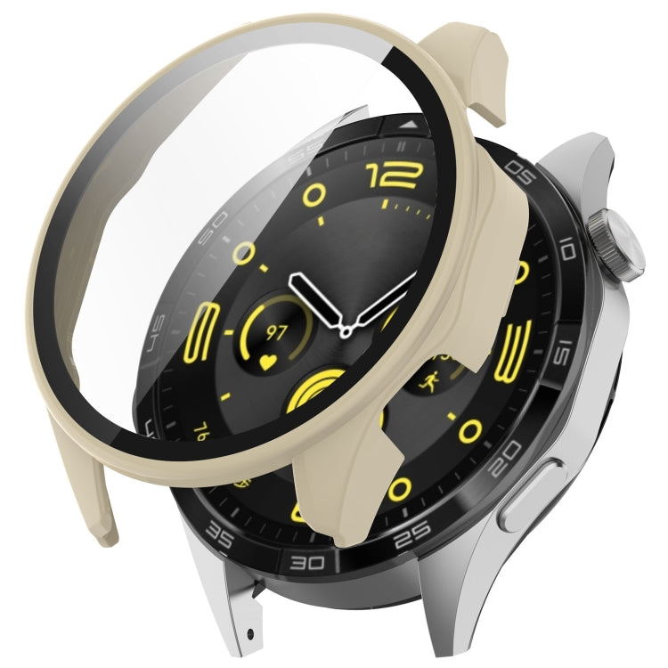 PC+Tempered Glass Integrated Smart Watch Case, For Huawei Watch GT4 46mm, For Huawei Watch GT4 41mm, For Honor Watch 4 Pro