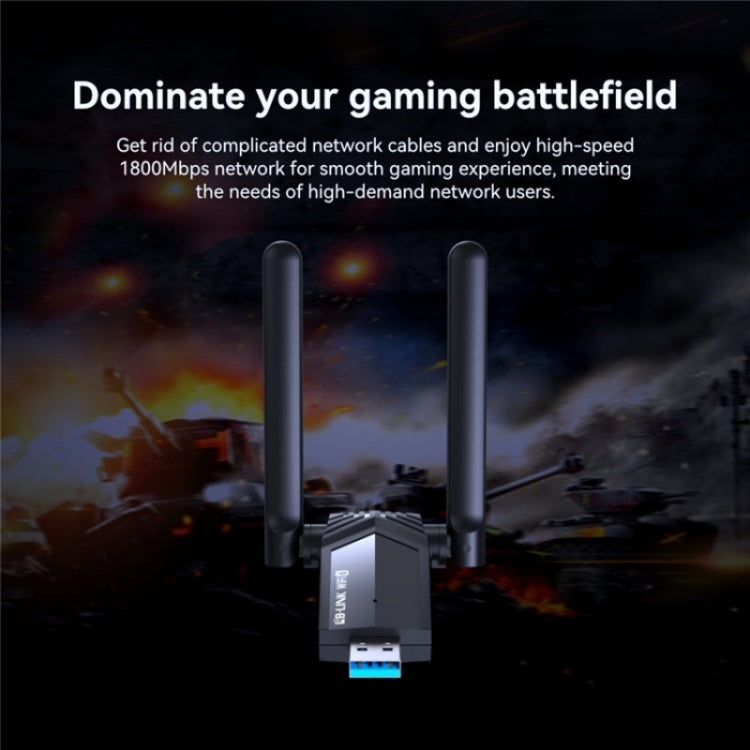 LB-LINK WDN1800H e스포츠 게이밍 USB 3.0 WiFi6 AX1800M 기가비트 무선 네트워크 카드