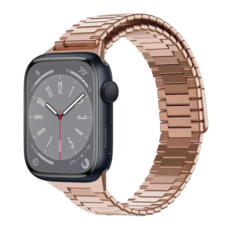 대나무 자석 스테인리스 스틸 금속 시계 스트랩, Apple Watch 시리즈 8 41mm용, Apple Watch 시리즈 8 45mm용, Apple Watch SE 2022 40mm용, Apple Watch SE 2022 44mm용, Apple Watch 시리즈 7 41mm용, Apple Watch 시리즈 7 45mm용
