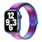 대나무 자석 스테인리스 스틸 금속 시계 스트랩, Apple Watch 시리즈 8 41mm용, Apple Watch 시리즈 8 45mm용, Apple Watch SE 2022 40mm용, Apple Watch SE 2022 44mm용, Apple Watch 시리즈 7 41mm용, Apple Watch 시리즈 7 45mm용