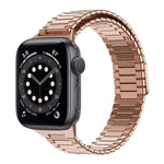 대나무 자석 스테인리스 스틸 금속 시계 스트랩, Apple Watch 시리즈 6 40mm용, Apple Watch 시리즈 6 44mm용, Apple Watch 시리즈 5 44mm용, Apple Watch 시리즈 5 40mm용, Apple Watch 시리즈 4 44mm용, Apple Watch 시리즈 4 40mm용