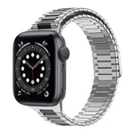 대나무 자석 스테인리스 스틸 금속 시계 스트랩, Apple Watch 시리즈 6 40mm용, Apple Watch 시리즈 6 44mm용, Apple Watch 시리즈 5 44mm용, Apple Watch 시리즈 5 40mm용, Apple Watch 시리즈 4 44mm용, Apple Watch 시리즈 4 40mm용