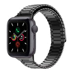 대나무 자석 스테인리스 스틸 금속 시계 스트랩, Apple Watch 시리즈 6 40mm용, Apple Watch 시리즈 6 44mm용, Apple Watch 시리즈 5 44mm용, Apple Watch 시리즈 5 40mm용, Apple Watch 시리즈 4 44mm용, Apple Watch 시리즈 4 40mm용