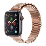 대나무 자석 스테인리스 스틸 금속 시계 스트랩, Apple Watch 시리즈 6 40mm용, Apple Watch 시리즈 6 44mm용, Apple Watch 시리즈 5 44mm용, Apple Watch 시리즈 5 40mm용, Apple Watch 시리즈 4 44mm용, Apple Watch 시리즈 4 40mm용