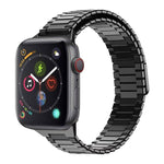 대나무 자석 스테인리스 스틸 금속 시계 스트랩, Apple Watch 시리즈 6 40mm용, Apple Watch 시리즈 6 44mm용, Apple Watch 시리즈 5 44mm용, Apple Watch 시리즈 5 40mm용, Apple Watch 시리즈 4 44mm용, Apple Watch 시리즈 4 40mm용