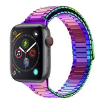 대나무 자석 스테인리스 스틸 금속 시계 스트랩, Apple Watch 시리즈 6 40mm용, Apple Watch 시리즈 6 44mm용, Apple Watch 시리즈 5 44mm용, Apple Watch 시리즈 5 40mm용, Apple Watch 시리즈 4 44mm용, Apple Watch 시리즈 4 40mm용