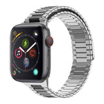 대나무 자석 스테인리스 스틸 금속 시계 스트랩, Apple Watch 시리즈 6 40mm용, Apple Watch 시리즈 6 44mm용, Apple Watch 시리즈 5 44mm용, Apple Watch 시리즈 5 40mm용, Apple Watch 시리즈 4 44mm용, Apple Watch 시리즈 4 40mm용