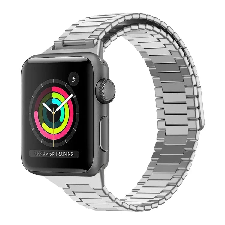 대나무 자석 스테인리스 스틸 메탈 시계줄, Apple Watch 시리즈 3 38mm용, Apple Watch 시리즈 3 42mm용