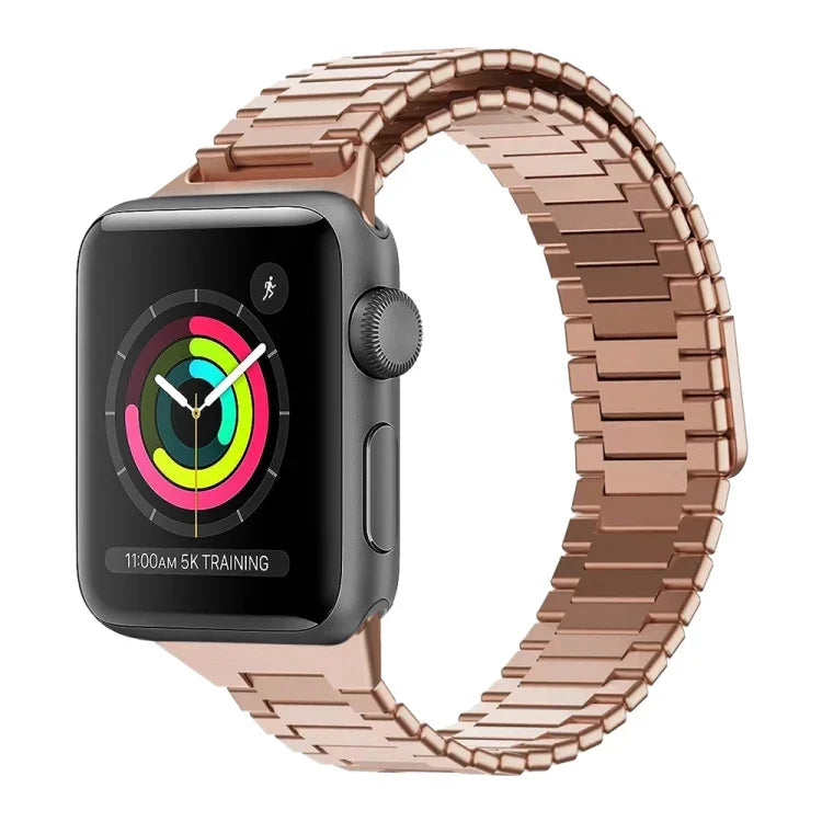 대나무 자석 스테인리스 스틸 메탈 시계줄, Apple Watch 시리즈 3 38mm용, Apple Watch 시리즈 3 42mm용