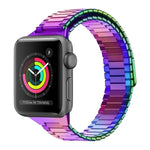 대나무 자석 스테인리스 스틸 메탈 시계줄, Apple Watch 시리즈 3 38mm용, Apple Watch 시리즈 3 42mm용