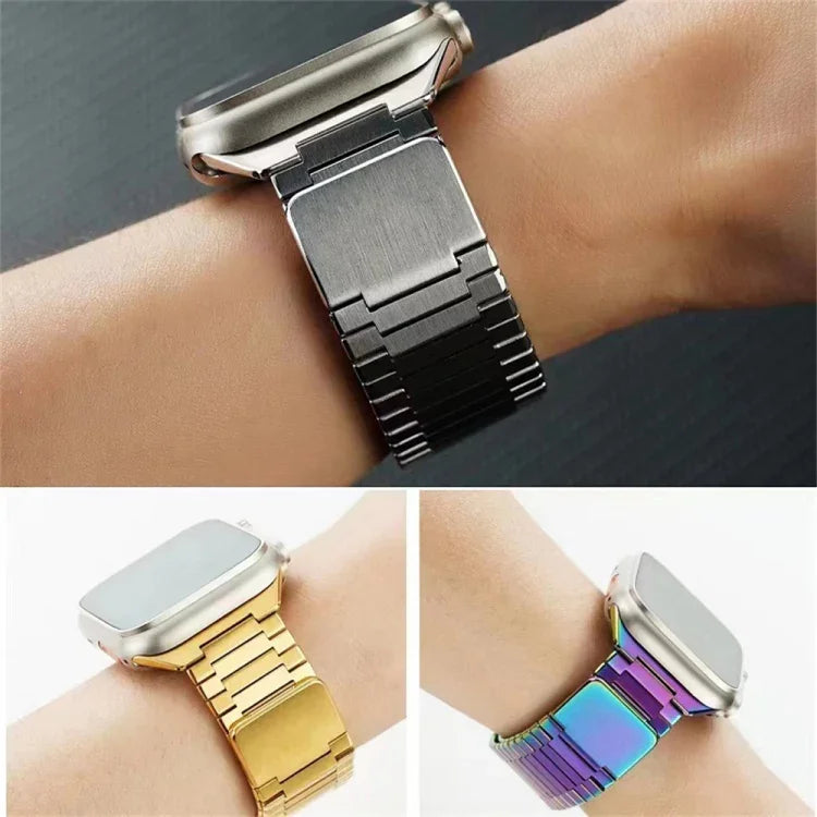 대나무 자석 스테인리스 스틸 메탈 시계줄, Apple Watch 시리즈 3 38mm용, Apple Watch 시리즈 3 42mm용