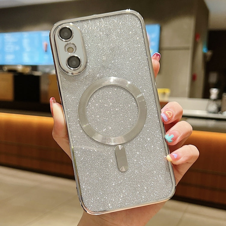 글리터 전기 도금 MagSafe TPU 폰 케이스, 아이폰 11 프로 맥스용, 아이폰 11용, 아이폰 11 프로용, 아이폰 X / XS용, 아이폰 XR용, 아이폰 XS 맥스용