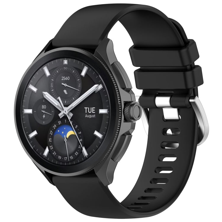 Glossy Surface Silicone Watch Band, For Xiaomi Watch S3