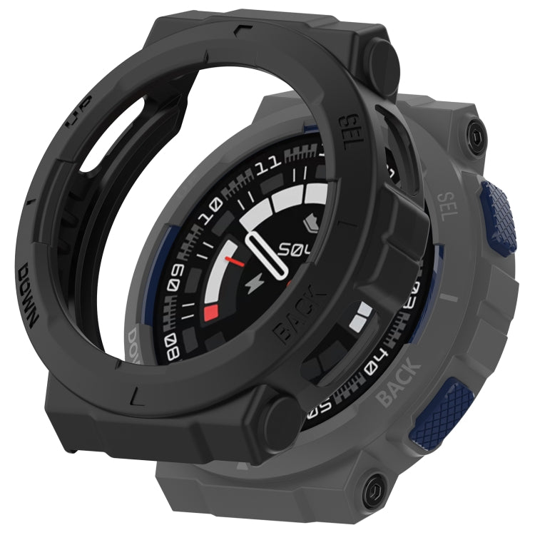 Armored Hollow Half Pack TPU Watch Protective Case, For Amazfit Active Edge A2212