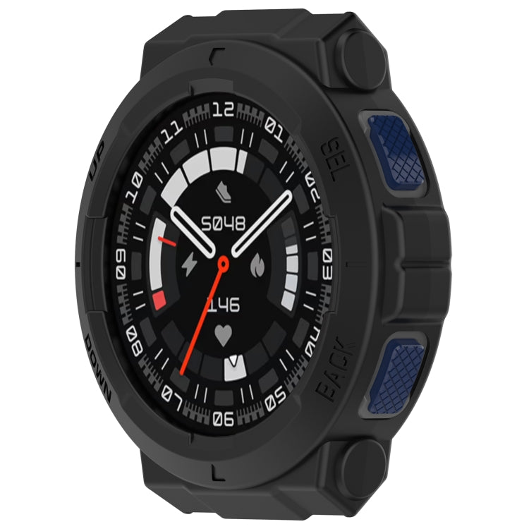 Armored Hollow Half Pack TPU Watch Protective Case, For Amazfit Active Edge A2212