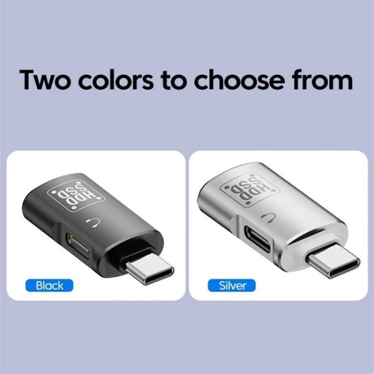 JS-109 USB-C / 타입-C to 타입-C + USB 3.0 컨버터 OTG 어댑터 디지털 헤드셋 및 U-디스크용, 타입-C to 타입-C + USB