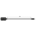 삼성 갤럭시 핏 3 SM-R390 스마트워치 충전 케이블, 칩 내장, Type-C / USB-C, USB-A